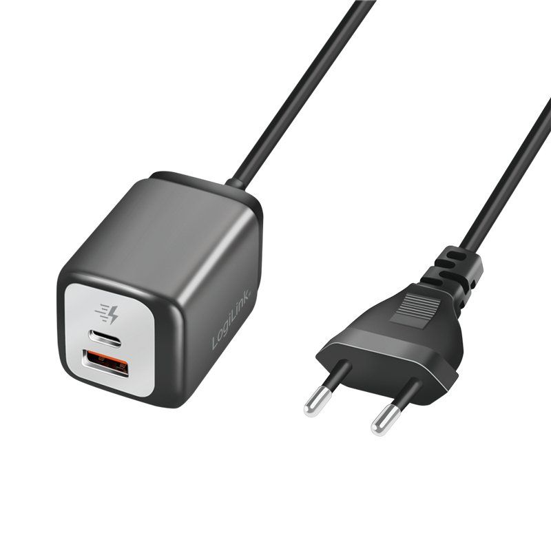 LogiLink Adaptateur double USB, USB-A & USB-C femelle