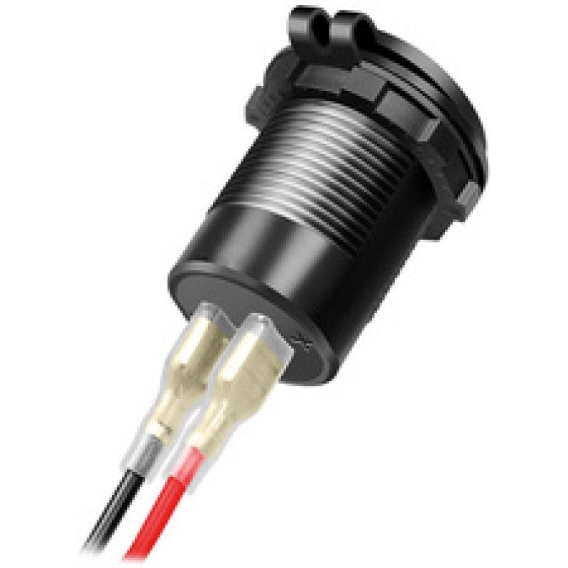 LogiLink PA0330 - KFZ - USB-Ladebuchse 12/24V 60 W Einbau mit Deckel