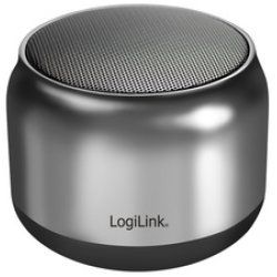 LogiLink Haut-parleur bluetooth V5.1, TWS, gris foncé/noir