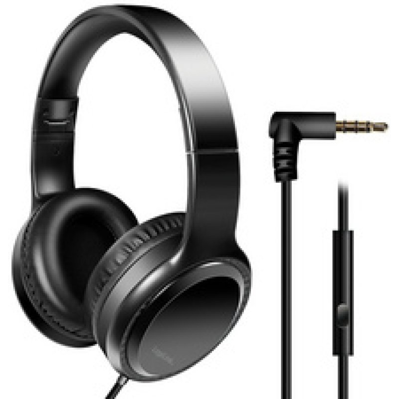 LogiLink Stereo-Headset mit Mikrofon 3.5-mm-Klinkenstecker schwarz