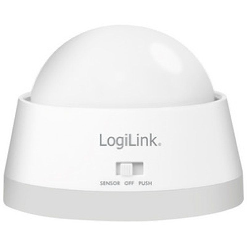LogiLink LED Push Night Light w/ PIR sensor