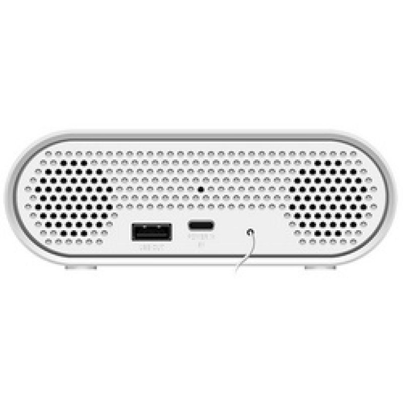 LogiLink Radio-réveil digital avec veilleuse, blanc