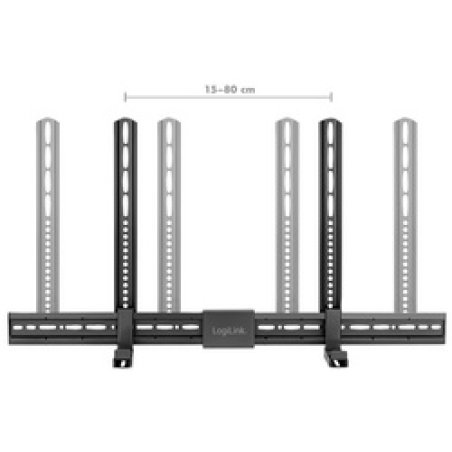LogiLink Support universel pour barre de son, (P)86 x 155 mm