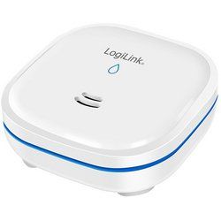 LogiLink Détecteur de fuite d'eau, alarme: env. 85 dB, blanc