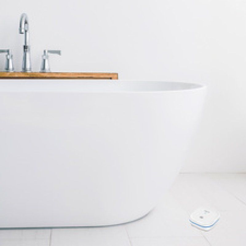 LogiLink Détecteur de fuite d'eau, alarme: env. 85 dB, blanc