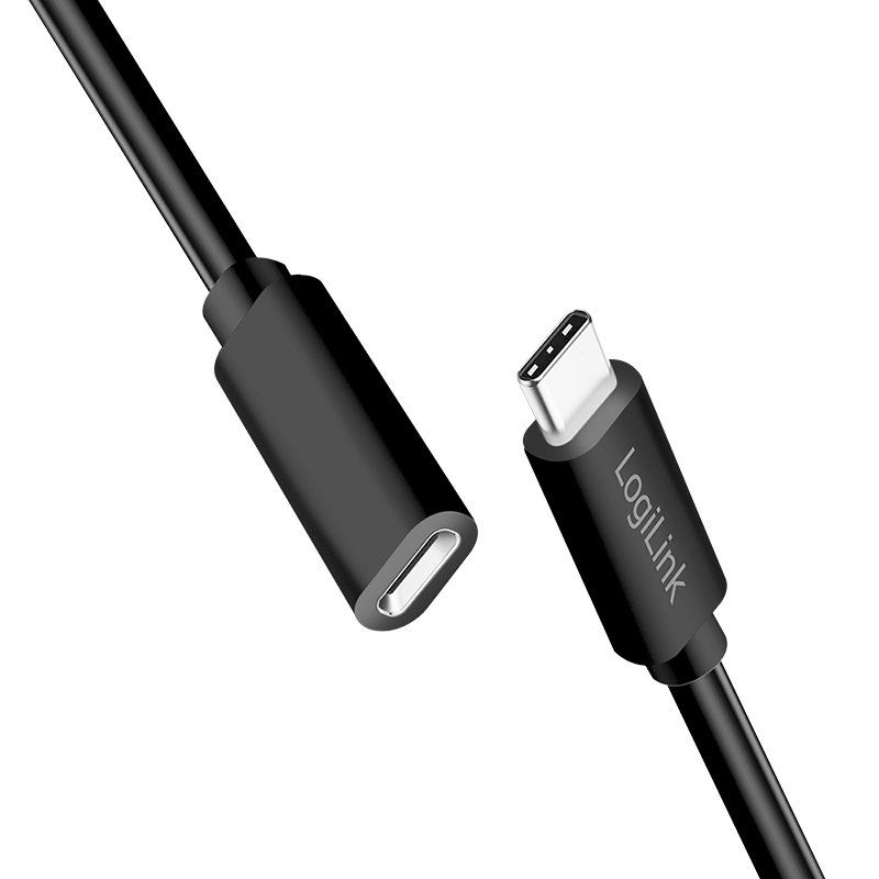 LogiLink CU0212 USB cable USB 2.0 3 m USB C Black