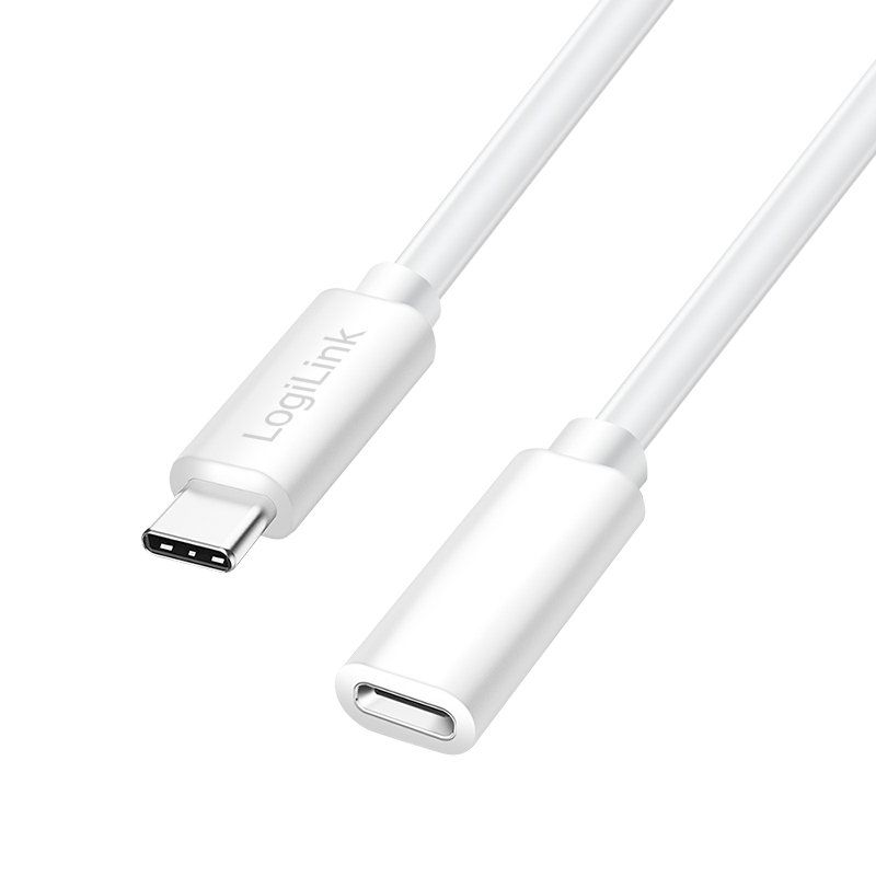 LogiLink Rallonge USB 2.0, 3 m, blanc