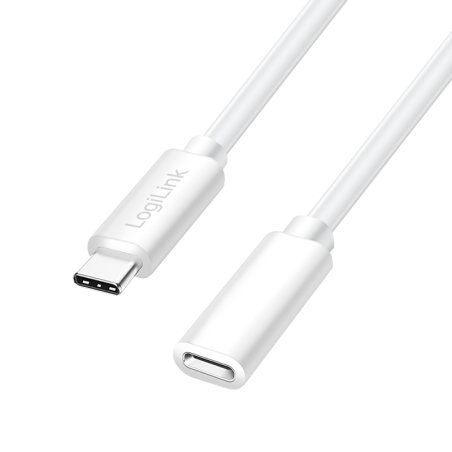 LogiLink CU0222 USB cable USB 2.0 3 m USB C White