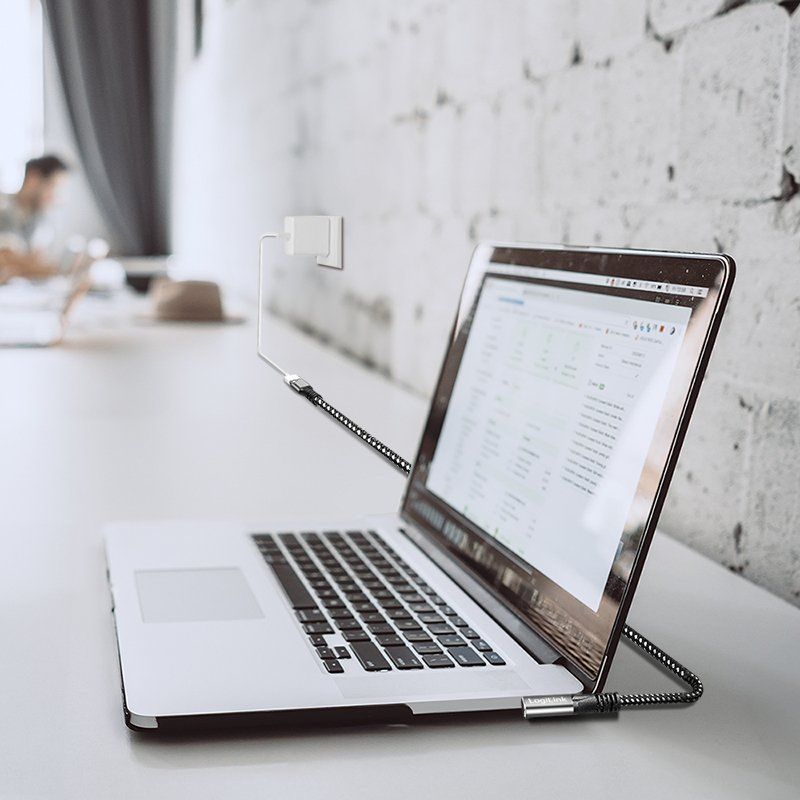 LogiLink CUA0111 câble USB USB 3.2 Gen 2 (3.1 Gen 2) 1 m USB C Noir, Gris