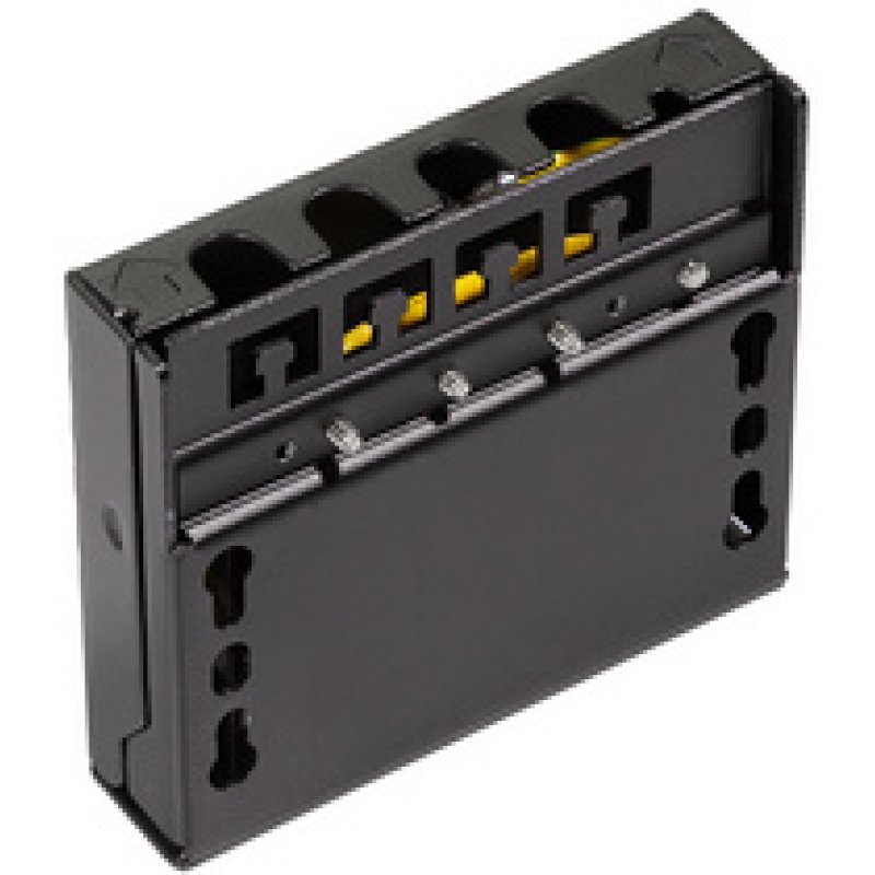 LogiLink Mini-répartiteur, cat. 6A, 4 ports, noir
