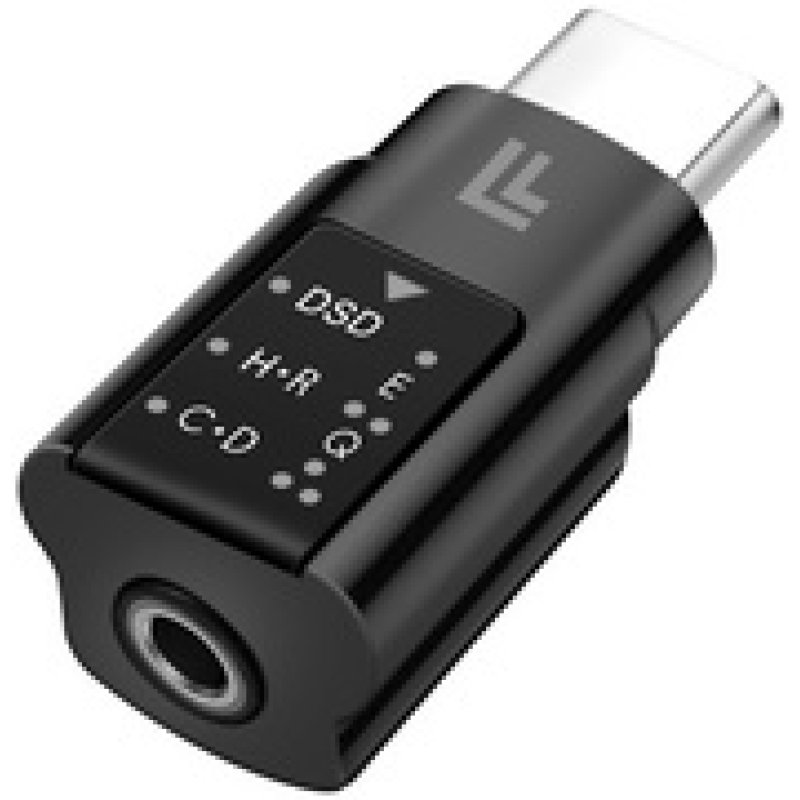 LogiLink Adaptateur audio DAC avec EQ, USB-C - jack 3,5 mm