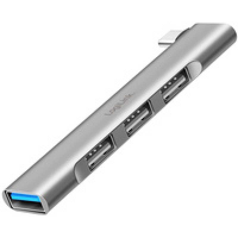 LogiLink USB 3.2 Gen1 Hub, 4-port, USB-C, 1x USB3.0 AF, 3x USB2.0 AF