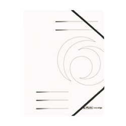 Herlitz 11159647 fichier Carton Blanc A4