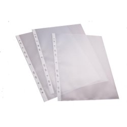 proOFFICE Pochette perforée, A4, film PP, grainé