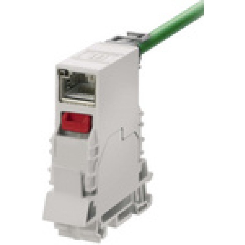 Telegärtner Connecteur pour rail STX, femelle RJ45