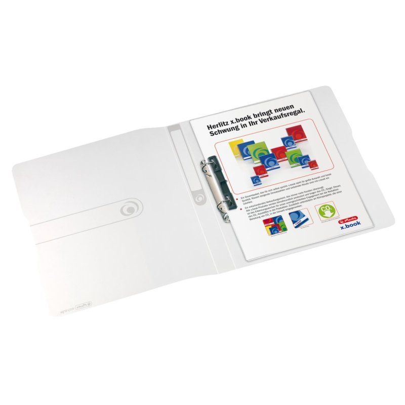 herlitz Classeur à anneaux easy orga to go, A4, 2 anneaux