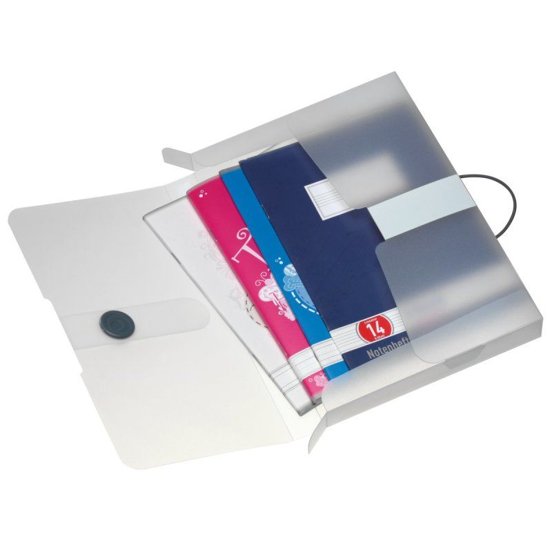 Herlitz 11206182 fichier Polypropylène (PP) Transparent A5