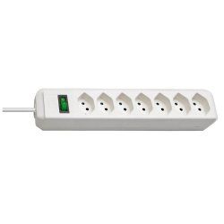 Brennenstuhl 1158912 power extension 2 m 7 AC outlet(s) White