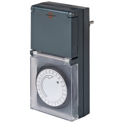Brennenstuhl 1506460 minuteur électrique Noir Programmateur journalier