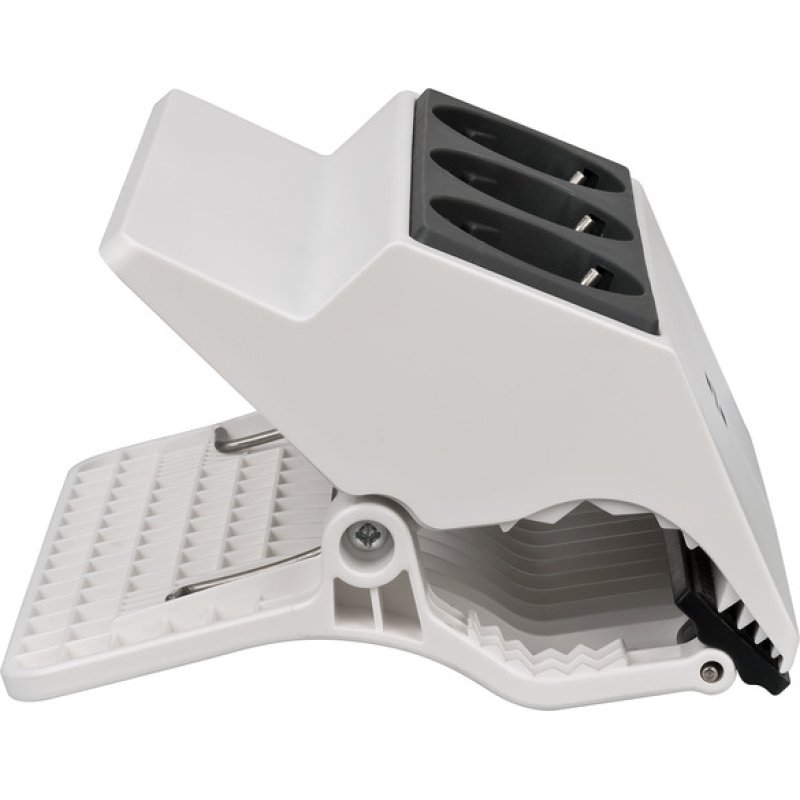 brennenstuhl klemmbare Steckdosenleiste, 3-fach, weiß