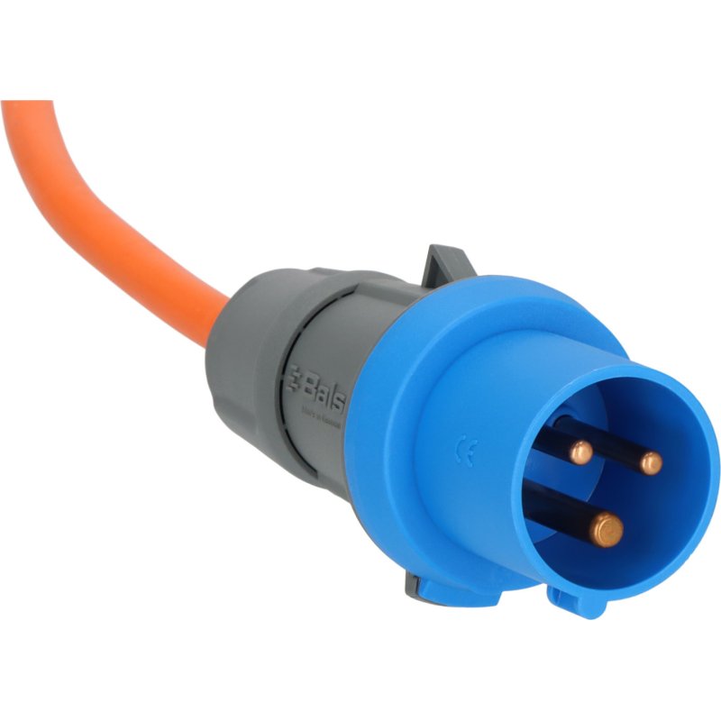 Brennenstuhl 1167650525 power extension 25 m Outdoor Blue, Orange
