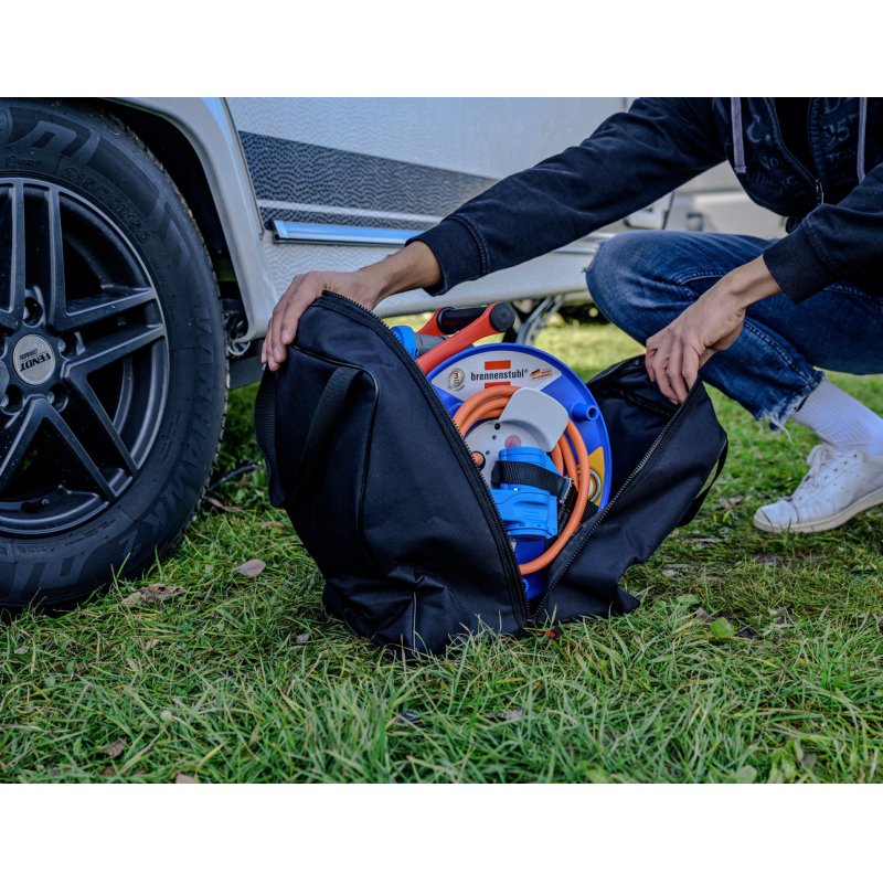 brennenstuhl Sac pour enrouleur de câble, noir