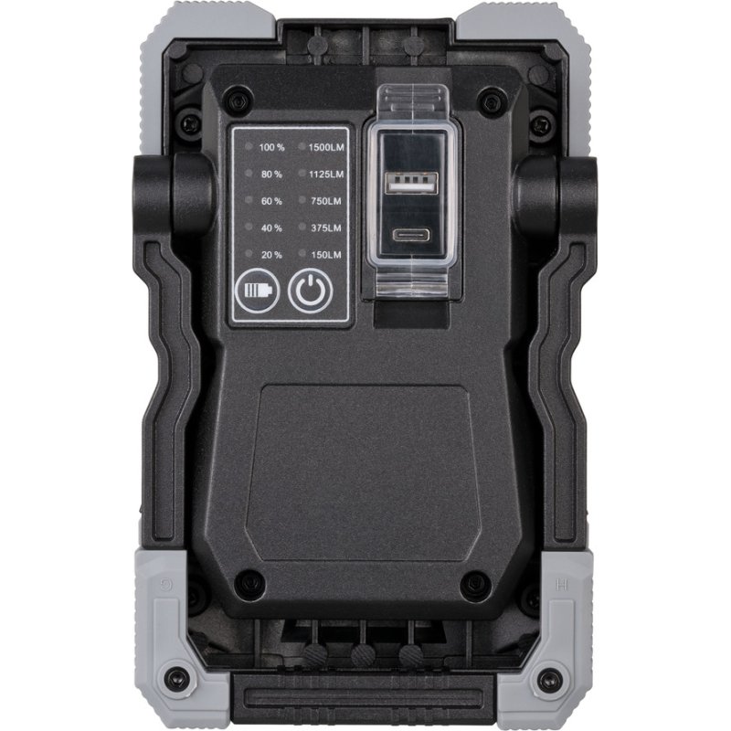 Brennenstuhl 1173100100 floodlight Black, Grey 15 W LED