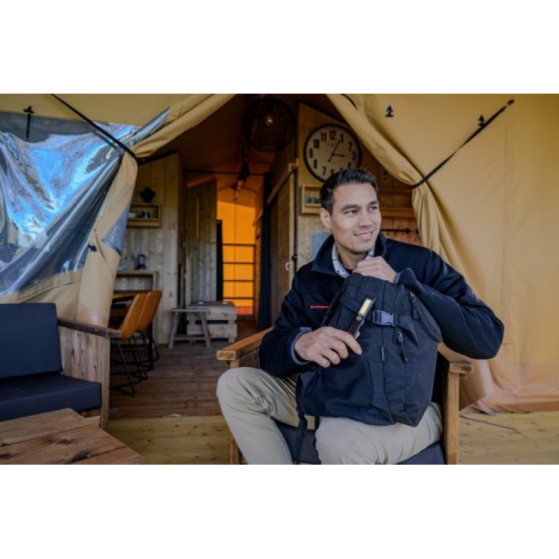 Brennenstuhl Lampe de poche LED rechargeable PL 200 AC / Lampe de poche rechargeable avec LED COB et port USB C (Lampe