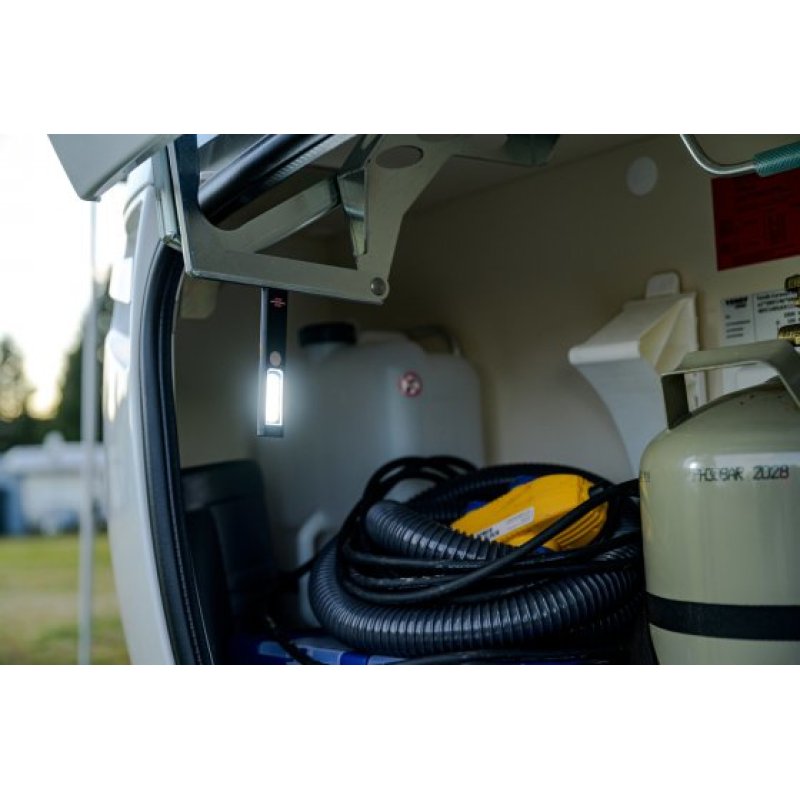 Brennenstuhl Lampe de poche LED rechargeable PL 200 AC / Lampe de poche rechargeable avec LED COB et port USB C (Lampe