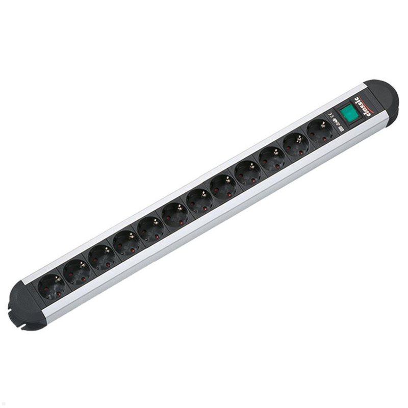 BACHMANN Steckdosenleiste PRIMO CLASSIC ALU, 12-fach mit