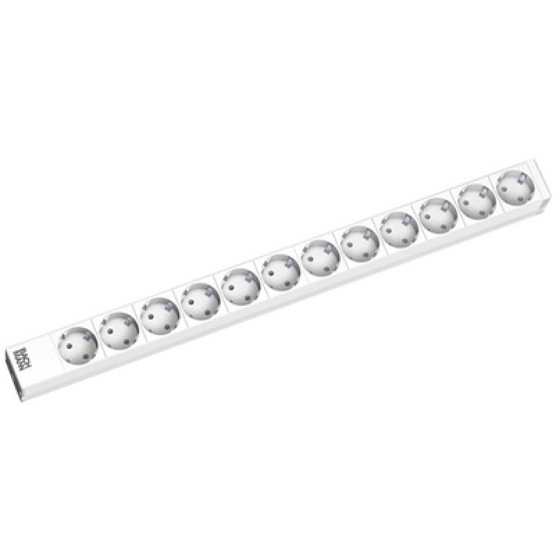 BACHMANN 19" Steckdosenleiste "Zero-U Space", 12-fach