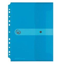 Herlitz 11292943 folder Polypropylene (PP) Blue, Transparent A4