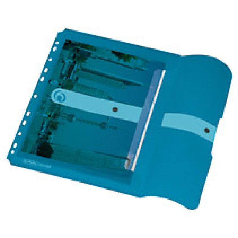 Herlitz 11292943 folder Polypropylene (PP) Blue, Transparent A4