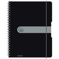 Herlitz 11293073 bloc-notes A4 80 feuilles Noir