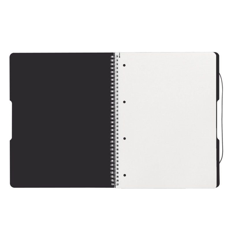 Herlitz 11293073 bloc-notes A4 80 feuilles Noir