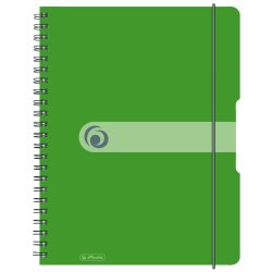 herlitz Cahier à spirales easy orga to go, A4, pomme