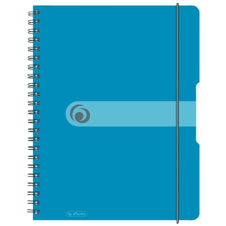 herlitz Cahier à spirales easy orga to go, A4, transparent