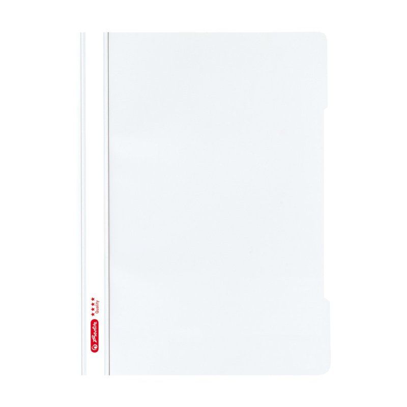 Herlitz 11317104 report cover Polypropylene (PP) White