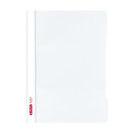 Herlitz 11317104 report cover Polypropylene (PP) White