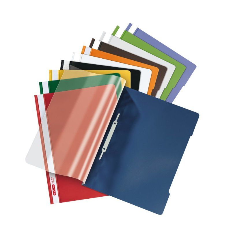 Herlitz 11317104 report cover Polypropylene (PP) White