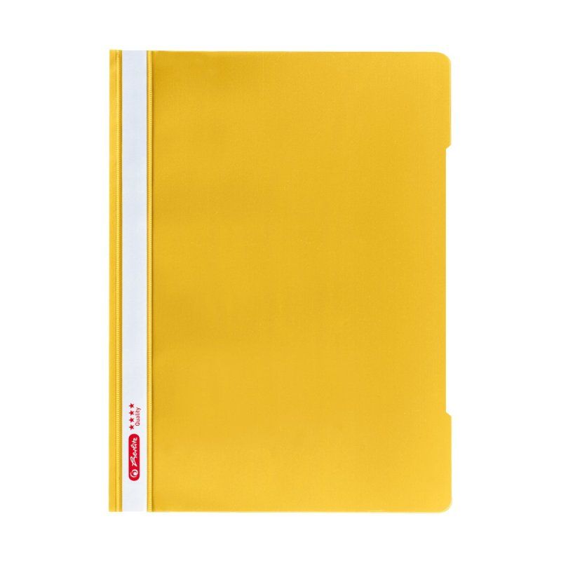 Herlitz 11317112 protège documents Polypropylène (PP) Jaune