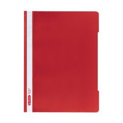 Herlitz 11317138 report cover Polypropylene (PP) Red