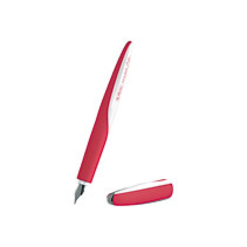Herlitz 11357217 stylo-plume Rouge, Blanc 1 pièce(s)