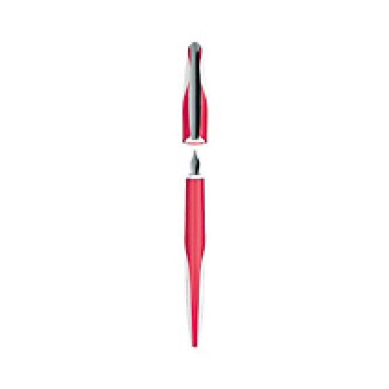 Herlitz 11357217 fountain pen Red, White 1 pc(s)