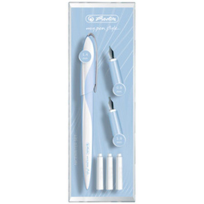 herlitz Kit de calligraphie my.pen Nicewriter "Dark Shale"