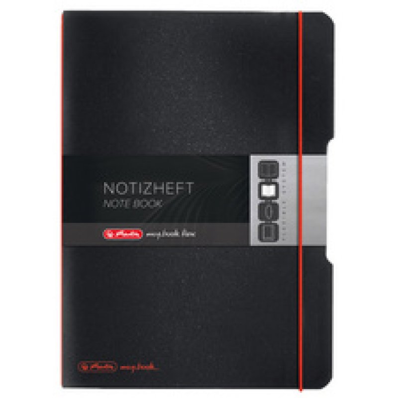 herlitz Carnet de notes my.book flex, A4, couverture PP