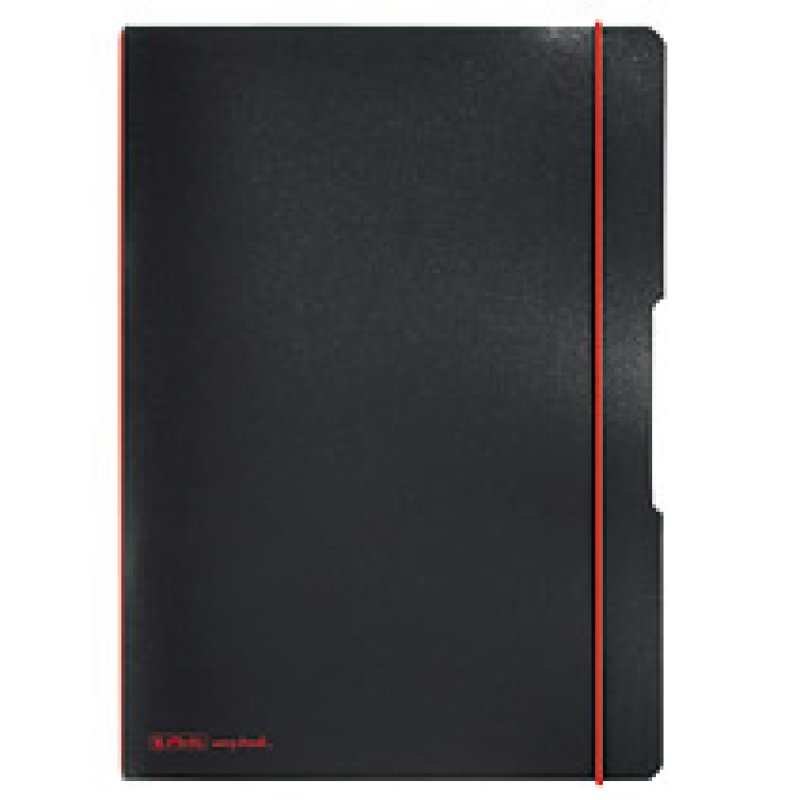 Herlitz my.book flex bloc-notes A4 40 feuilles Noir