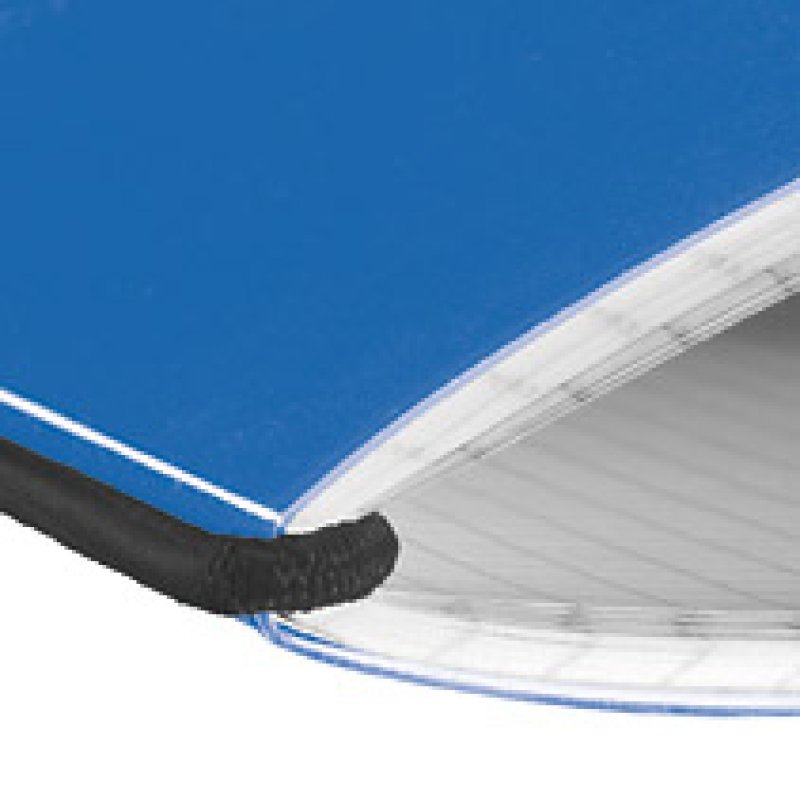 Herlitz 11361532 fichier Polypropylène (PP) Bleu A5/40