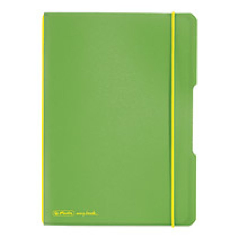 herlitz Carnet de notes my.book flex, A5, PP, vert clair