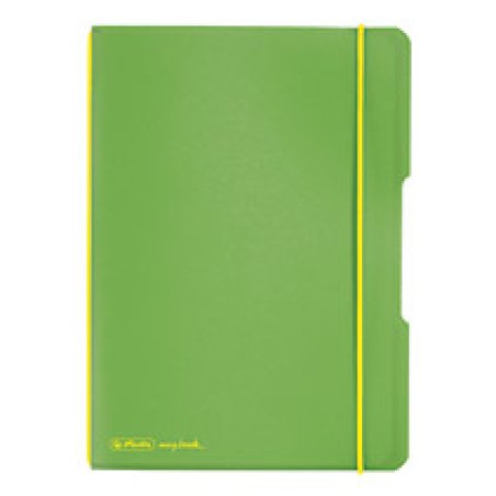Herlitz 11361540 writing notebook A6 40 sheets Green, Yellow
